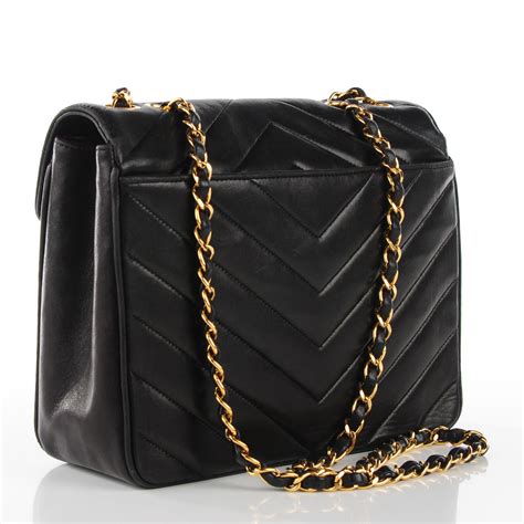 chanel quilted or chevron|Chanel vintage single flap.